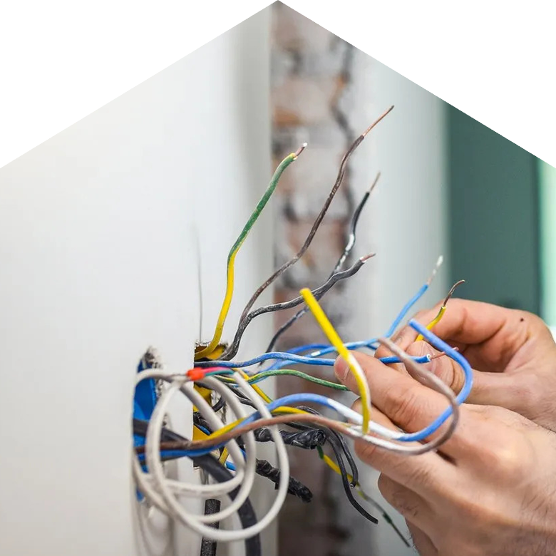 We install new wiring for new construction